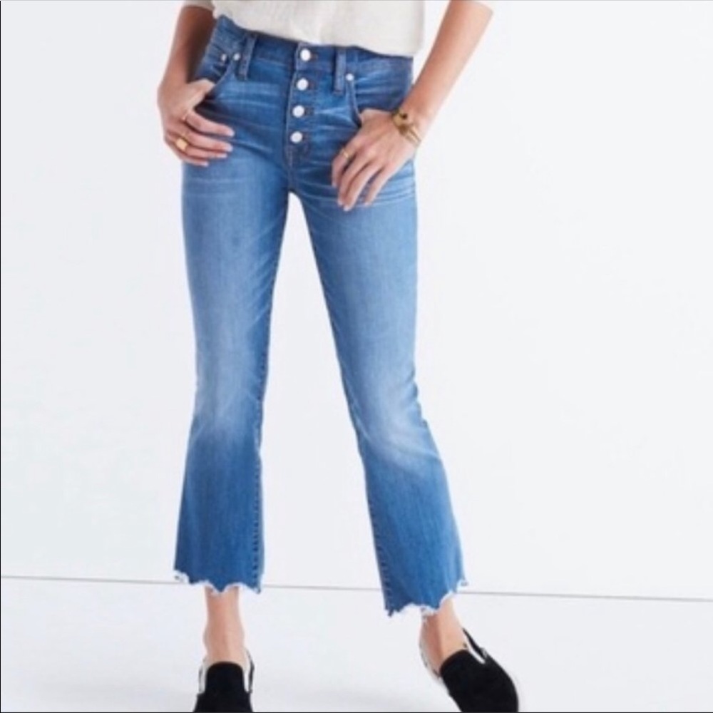 Madewell Cali Demi Boot Jeans